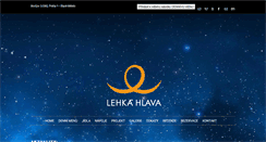 Desktop Screenshot of lehkahlava.cz